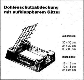 Muster__Masse_Dohlengitter